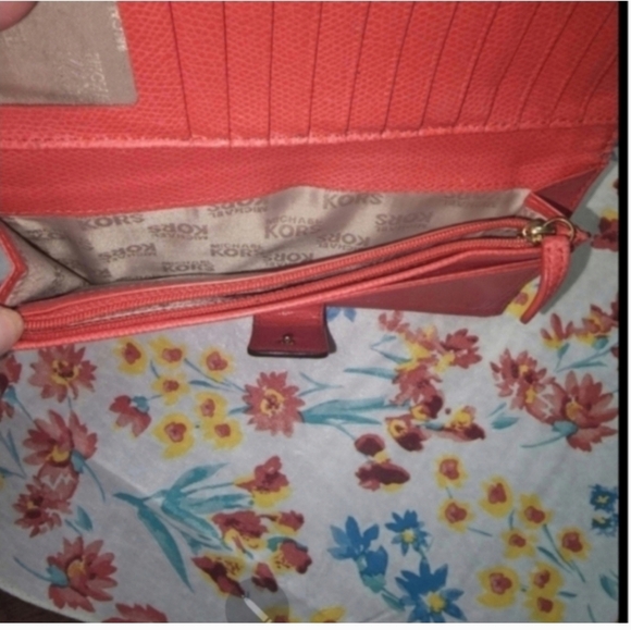 Michael kors Florence Jet set crossgrain LG Leather wallet - Picture 5 of 5